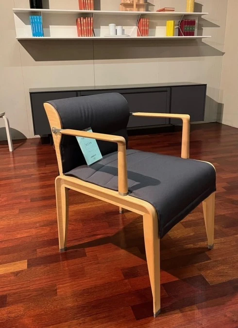 Sedia con braccioli Giorgetti Ina