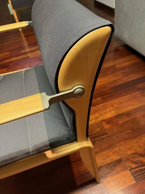 Sedia con braccioli Giorgetti Ina - immagine 4